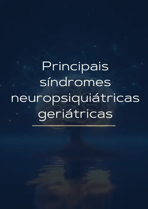 Capa do ebook Principais Síndromes Neuropsiquiátricas Geriátricas